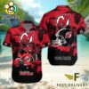 NHL New Jersey Devils Hockey Mascot Custom Name Hawaiian Shirt