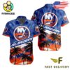 NHL New York Islanders Coconut Tree Hawaiian Shirt