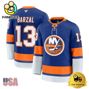 NHL New York Islanders Matt Barzal Navy Limited Hockey Jersey, New York Islanders Jersey