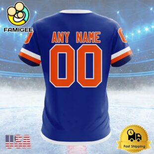 NHL New York Islanders New Gradient Series Concept Custom T Shirt, New York Islanders Shirt