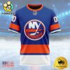 NHL New York Islanders Personalized Home Kits Custom T Shirt, New York Islanders Shirt