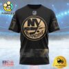 NHL New York Islanders Personalized Military Appreciation Design Custom T Shirt, New York Islanders Shirt