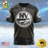 NHL New York Islanders Special Black Camo Design For Veterans Day Custom T Shirt, New York Islanders Shirt