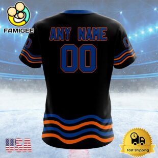 NHL New York Islanders Special Blackout Design Custom T Shirt, New York Islanders Shirt