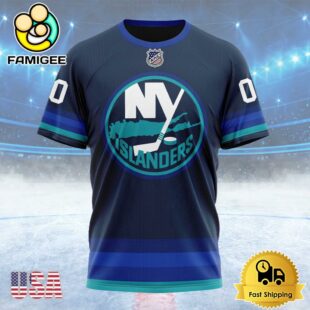 NHL New York Islanders Special City Edition Custom T Shirt, New York Islanders Shirt