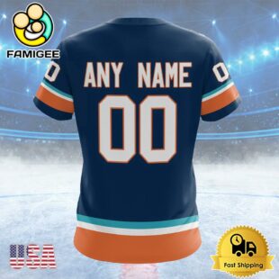 NHL New York Islanders Special Throwback Design Custom T Shirt, New York Islanders Shirt