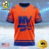 NHL New York Islanders Special Two-tone Design Custom T Shirt, New York Islanders Shirt