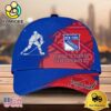 NHL New York Rangers Bold Distressed Artwork Personalized 3D Cap