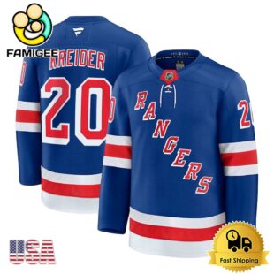 NHL New York Rangers Chris Kreider Blue Limited Hockey Jersey, New York Rangers Jersey