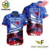 NHL New York Rangers Coconut Tree Hawaiian Shirt