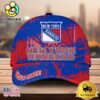 NHL New York Rangers Explosive Grunge Logo 3D Print Cap