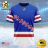 NHL New York Rangers Personalized Home Kits Custom T Shirt, New York Rangers Shirt