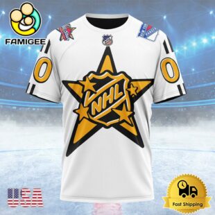 NHL New York Rangers Personalized NHL All-Star Game Custom T Shirt, New York Rangers Shirt