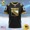 NHL New York Rangers Special Black And Gold Design Custom T Shirt, New York Rangers Shirt