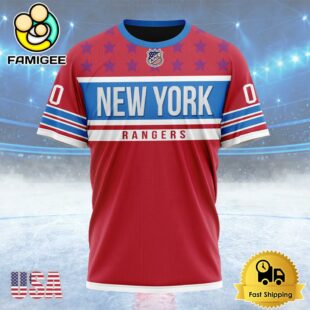 NHL New York Rangers Special Bold Design Custom T Shirt, New York Rangers Shirt