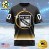 NHL New York Rangers Special Eclipse Design Custom T Shirt, New York Rangers Shirt
