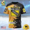 NHL New York Rangers Special First Responders Design Custom T Shirt, New York Rangers Shirt