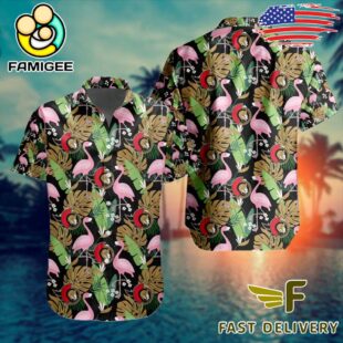 NHL Ottawa Senators Flamingo Hawaiian Shirt