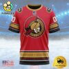 NHL Ottawa Senators Special Colour Rush Design Custom T Shirt, Ottawa Senators Shirt