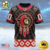 NHL Ottawa Senators Special Design With Native Pattern Custom T Shirt, Ottawa Senators Shirt