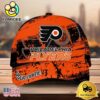 NHL Philadelphia Flyers Explosive Grunge Logo 3D Print Cap