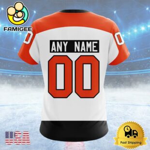NHL Philadelphia Flyers Personalized Away Kits Custom T Shirt, Philadelphia Flyers Shirt