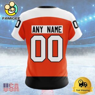 NHL Philadelphia Flyers Personalized Home Kits Custom T Shirt, Philadelphia Flyers Shirt