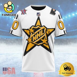 NHL Philadelphia Flyers Personalized NHL All-Star Game Custom T Shirt, Philadelphia Flyers Shirt