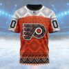 NHL Philadelphia Flyers Special Design With Native Pattern Custom T Shirt, Philadelphia Flyers Shirt