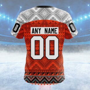 NHL Philadelphia Flyers Special Design With Native Pattern Custom T Shirt, Philadelphia Flyers Shirt