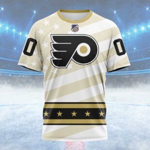 NHL Philadelphia Flyers Special Military Appreciation Design Custom T Shirt, Philadelphia Flyers Shirt