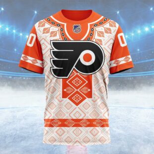 NHL Philadelphia Flyers Special Native Heritage Design Custom T Shirt, Philadelphia Flyers Shirt