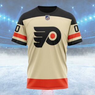 NHL Philadelphia Flyers Special Throwback Design Custom T Shirt, Philadelphia Flyers Shirt