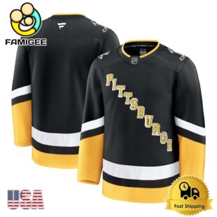 NHL Pittsburgh Penguins Black Limited Hockey Jersey, Pittsburgh Penguins Jersey