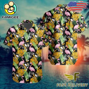 NHL Pittsburgh Penguins Flamingo Hawaiian Shirt