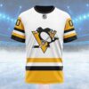 NHL Pittsburgh Penguins Personalized Away Kits Custom T Shirt, Pittsburgh Penguins Shirt