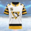 NHL Pittsburgh Penguins Personalized Heritage Design Custom T Shirt, Pittsburgh Penguins Shirt
