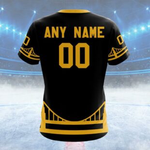 NHL Pittsburgh Penguins Special Blackout Design Custom T Shirt, Pittsburgh Penguins Shirt