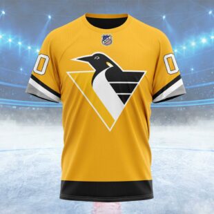 NHL Pittsburgh Penguins Special Bold Custom T Shirt, Pittsburgh Penguins Shirt