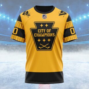 NHL Pittsburgh Penguins Special Bold Design Custom T Shirt, Pittsburgh Penguins Shirt
