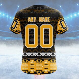 NHL Pittsburgh Penguins Special Design With Native Pattern Custom T Shirt, Pittsburgh Penguins Shirt