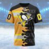 NHL Pittsburgh Penguins Special First Responders Design Custom T Shirt, Pittsburgh Penguins Shirt