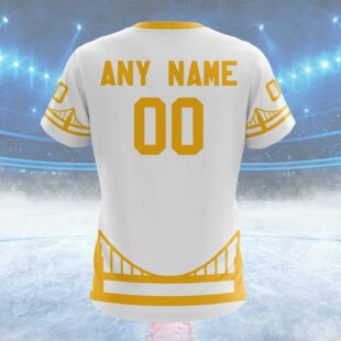 NHL Pittsburgh Penguins Special Whiteout Design Custom T Shirt, Pittsburgh Penguins Shirt