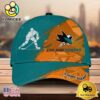NHL San Jose Sharks Bold Distressed Artwork Personalized 3D Cap
