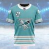 NHL San Jose Sharks Personalized Heritage Design Custom T Shirt, San Jose Sharks Shirt