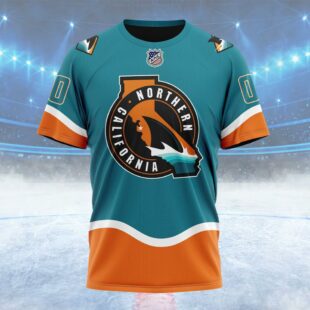 NHL San Jose Sharks Special Bold Custom T Shirt, San Jose Sharks Shirt