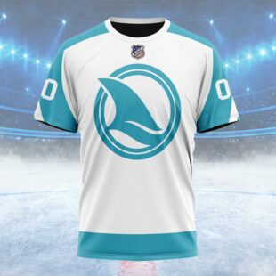 NHL San Jose Sharks Special Bold Design Custom T Shirt, San Jose Sharks Shirt