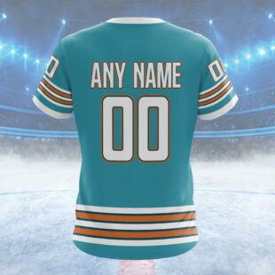 NHL San Jose Sharks Special Colour Rush Design Custom T Shirt, San Jose Sharks Shirt
