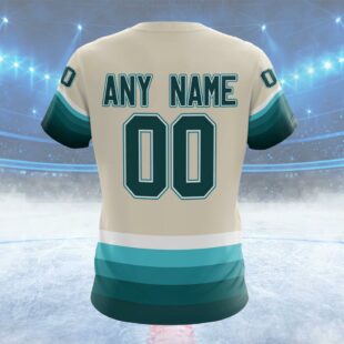 NHL San Jose Sharks Special Throwback Design Custom T Shirt, San Jose Sharks Shirt