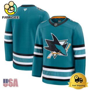 NHL San Jose Sharks Teal Limited Hockey Jersey, San Jose Sharks Jersey